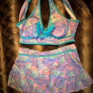 XL Flirty and Stunning Two piece Bathing suit